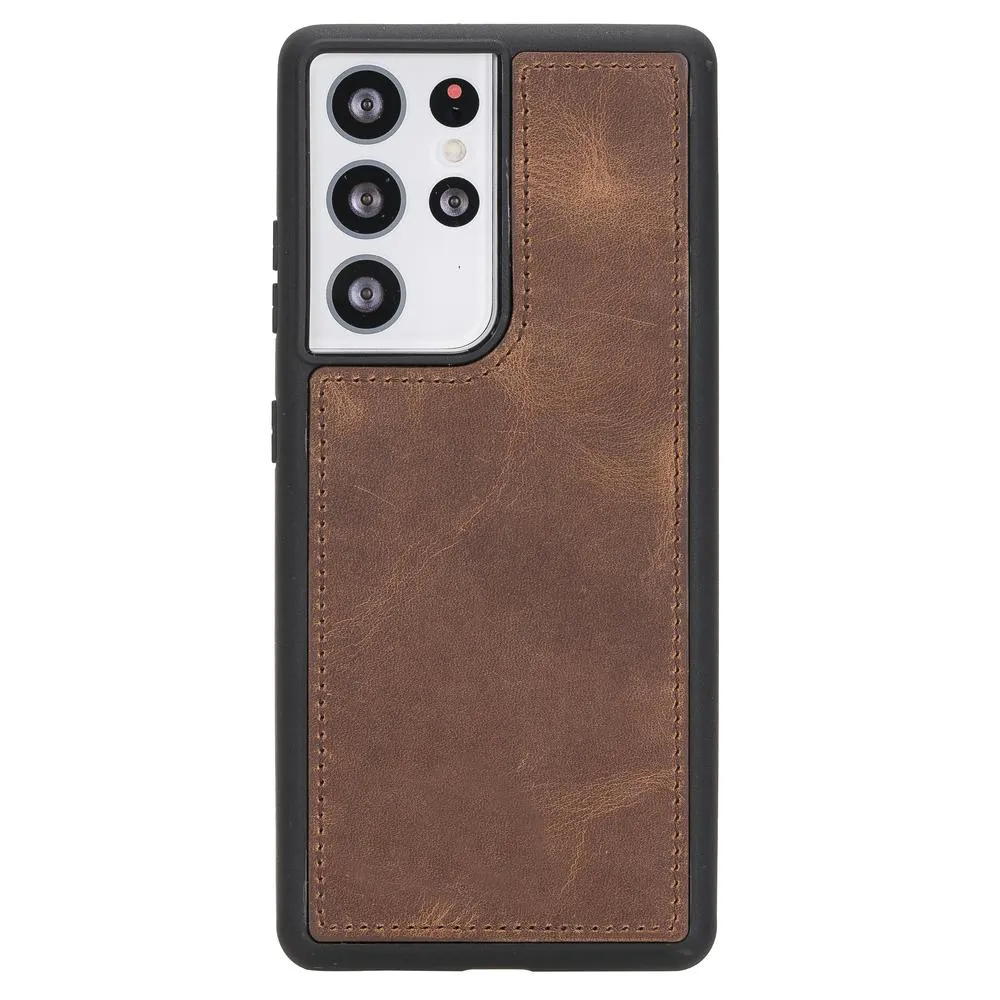 Leather Wallet Case for Samsung Galaxy S21 Ultra