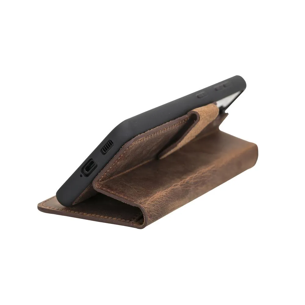 Leather Wallet Case for Samsung Galaxy S21 Ultra