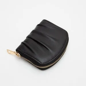 Leatherette Zipper Wallet