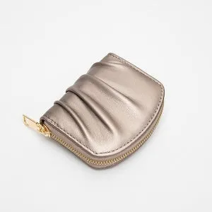 Leatherette Zipper Wallet