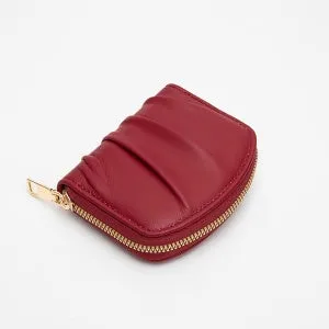 Leatherette Zipper Wallet