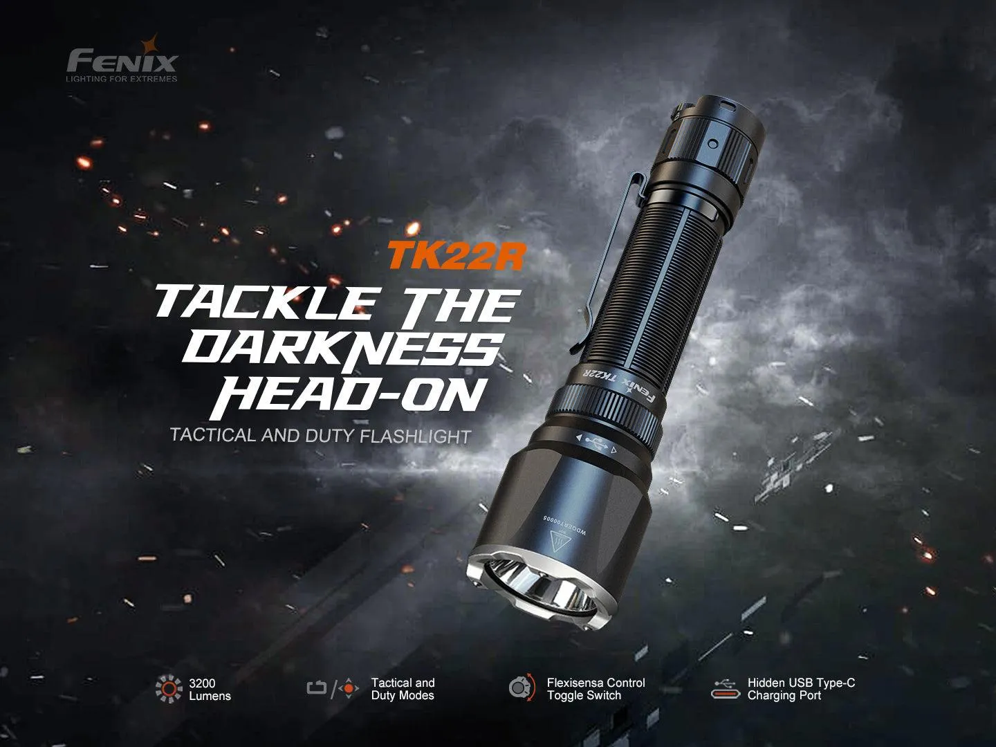 Led light Fenix TK22R