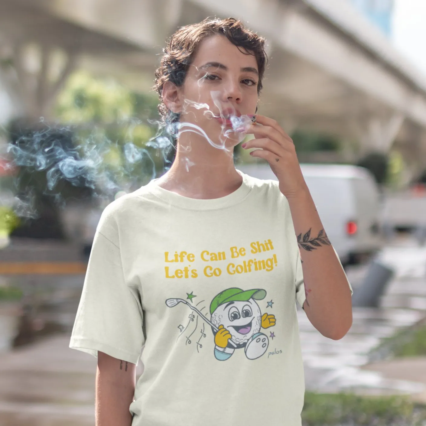 Let's Go Golfing! Heavyweight Tee