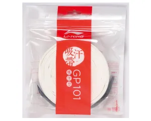 Li-Ning GP101 Badminton Overgrip - 15 Pack - White
