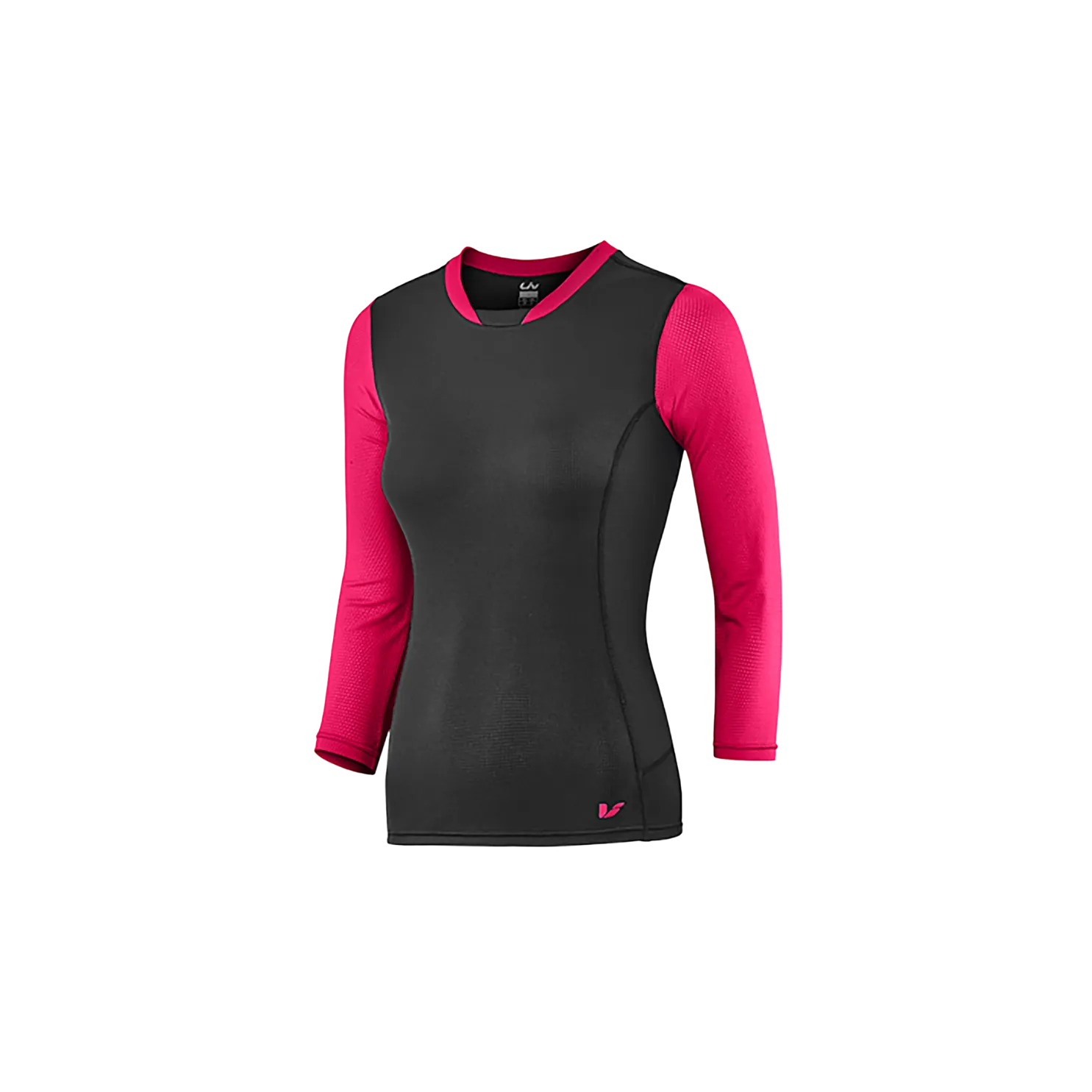Liv Energize ¾S Jersey - Black/Virtual Pink