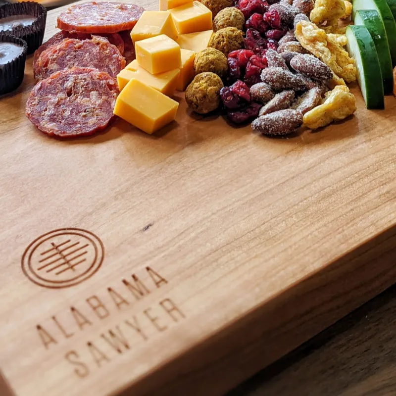 Live Edge Wood Charcuterie Board | Centerpiece Board