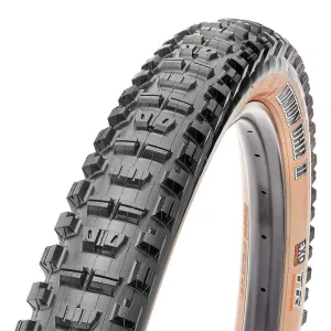 Llanta MAXXIS Minion DHR II 29x2.60 WideTrail /  Tubeless Ready / EXO Protection  / 60 TPI / Color Café Skinwall
