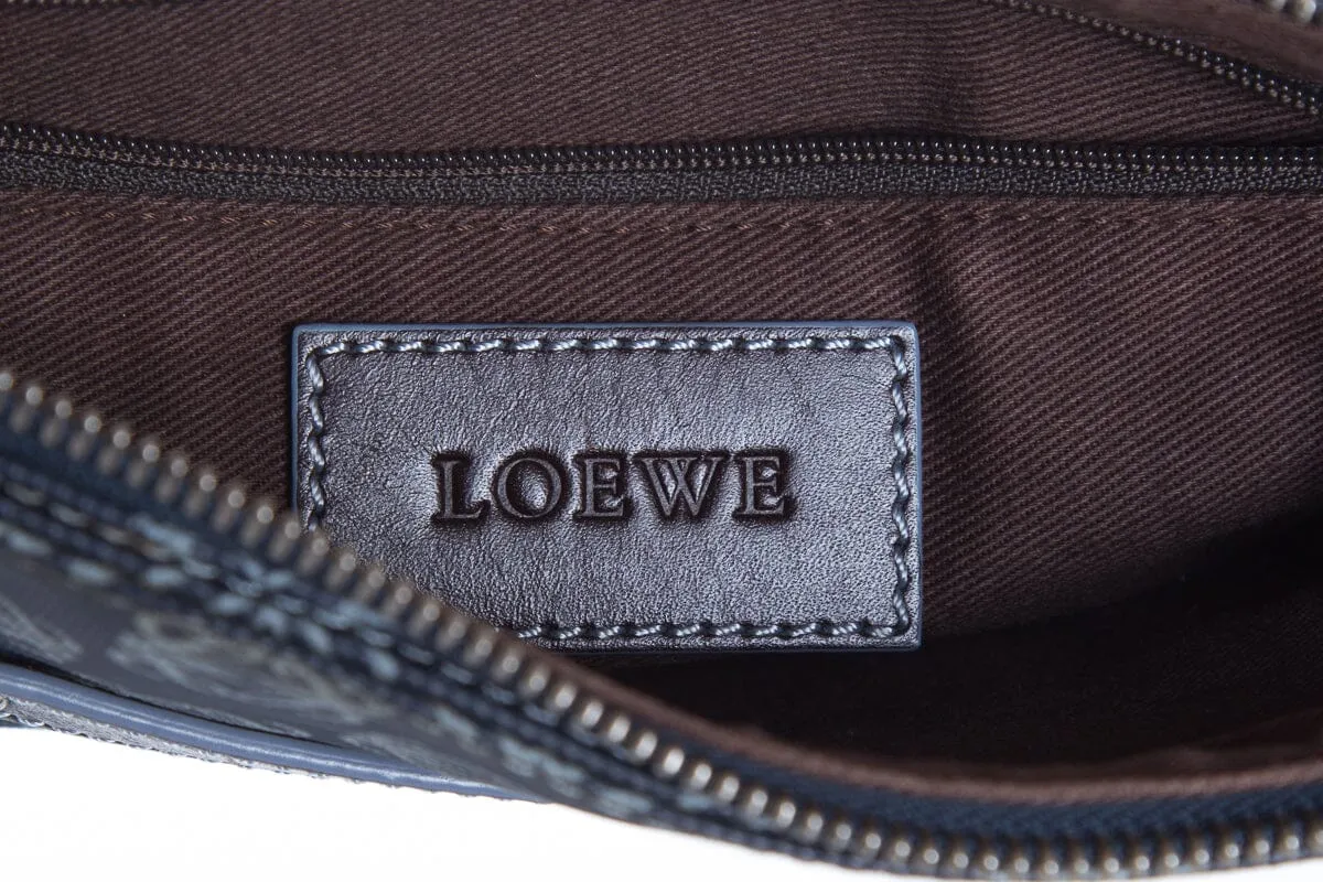 Loewe Navy Logo Anagram Cross-Body
