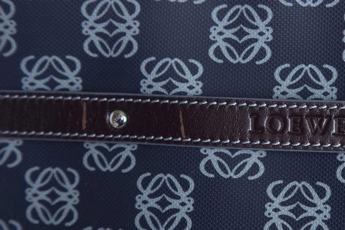 Loewe Navy Logo Anagram Cross-Body