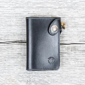 Lone Wolf Leathers Handmade Medium Wallet Black