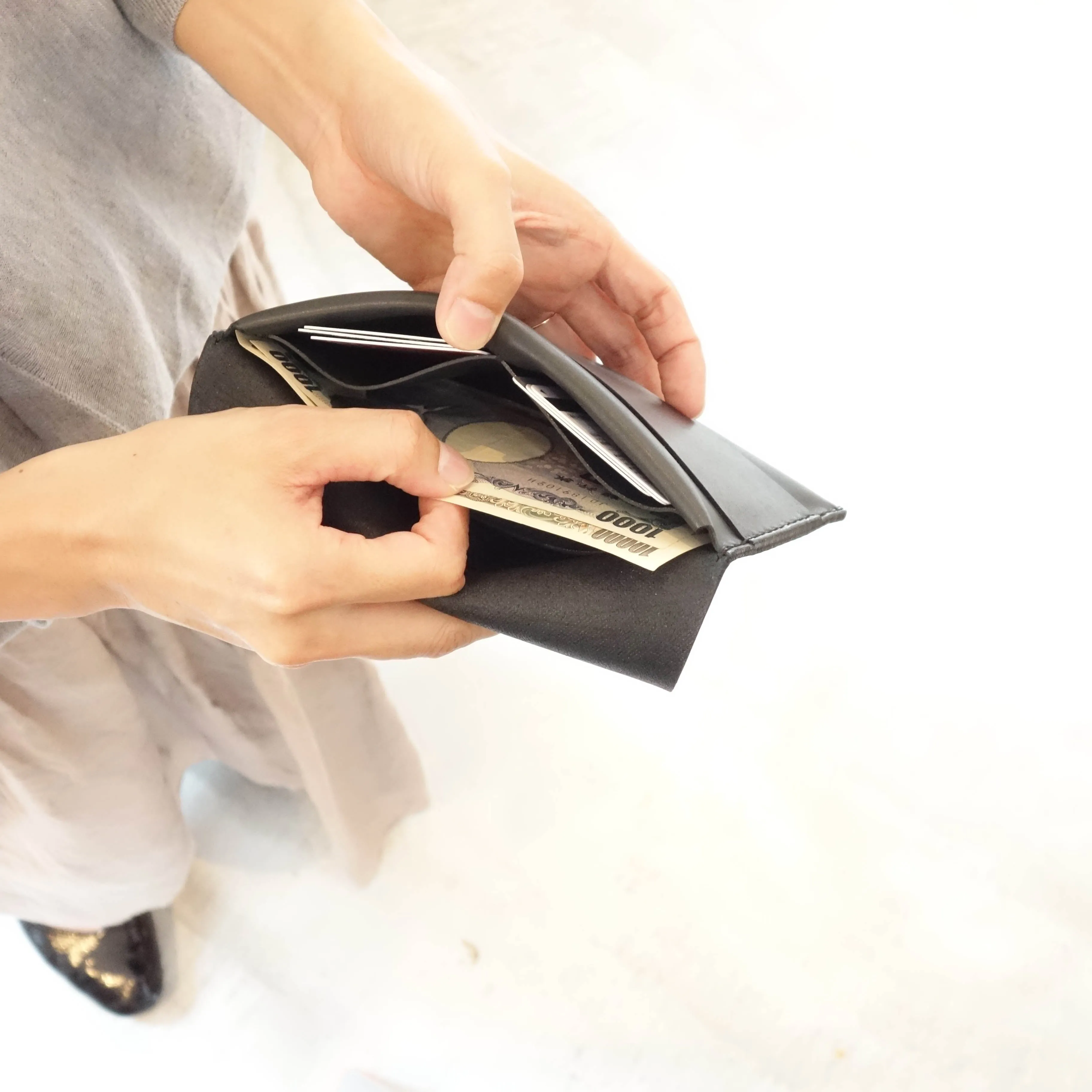 Long Wallet Black