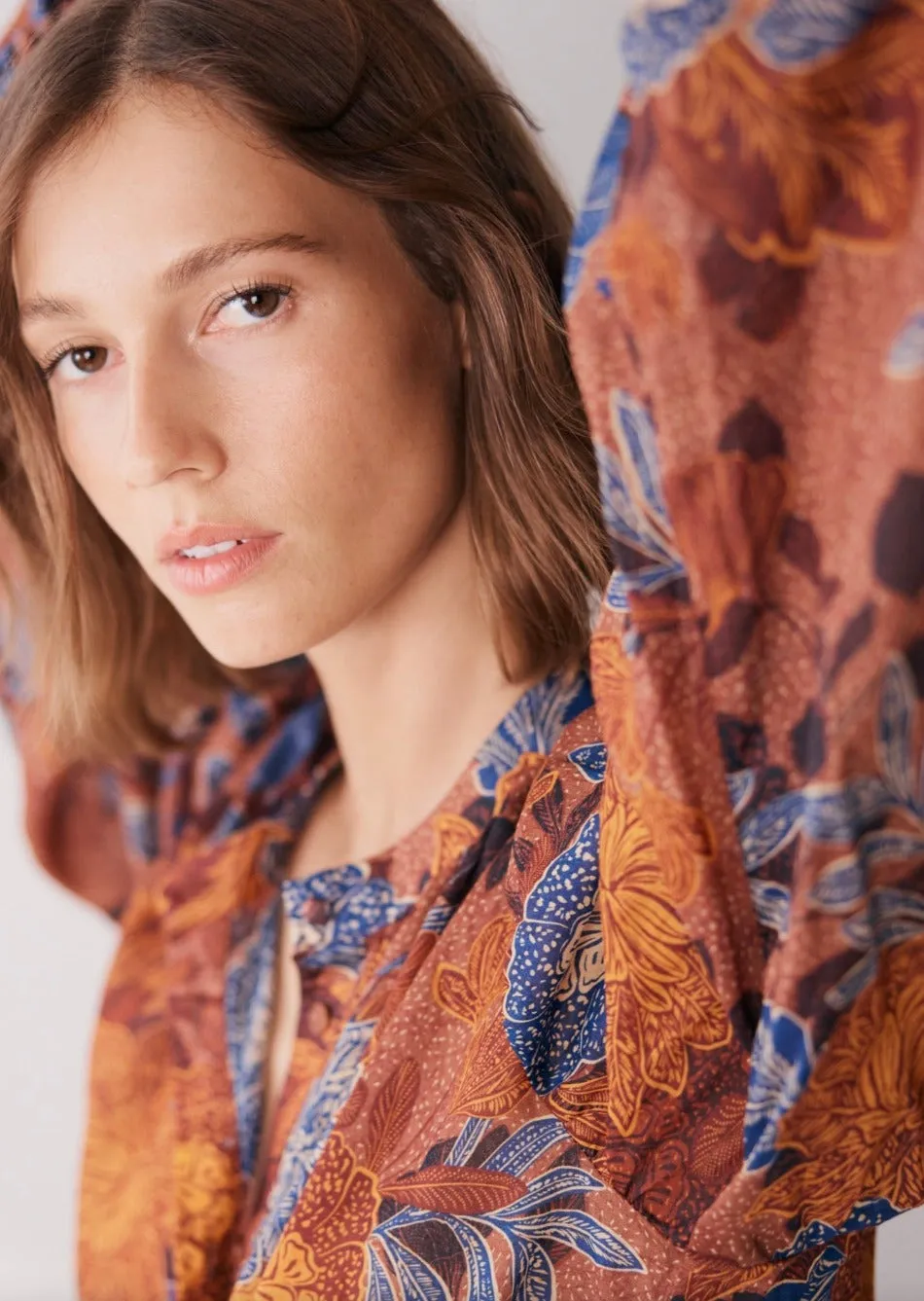 Lotus Shirt Print