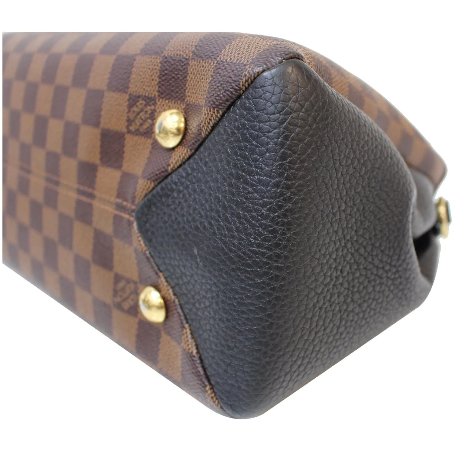 LOUIS VUITTON Brittany Damier Ebene Shoulder Bag Brown