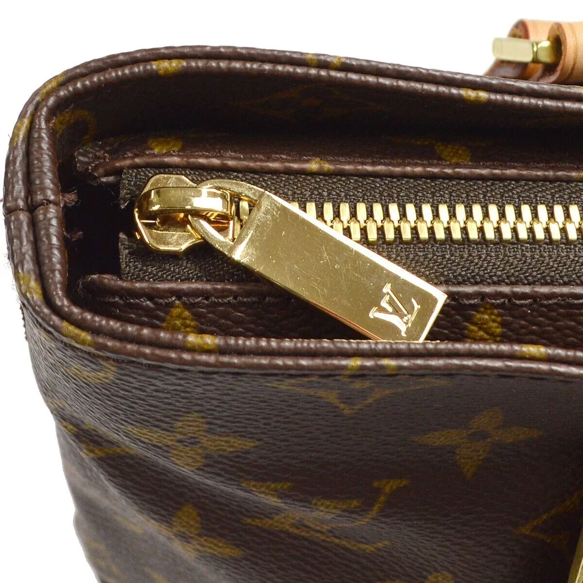 LOUIS VUITTON CABAS PIANO HAND TOTE BAG PURSE MONOGRAM M51148 VI0023 94672