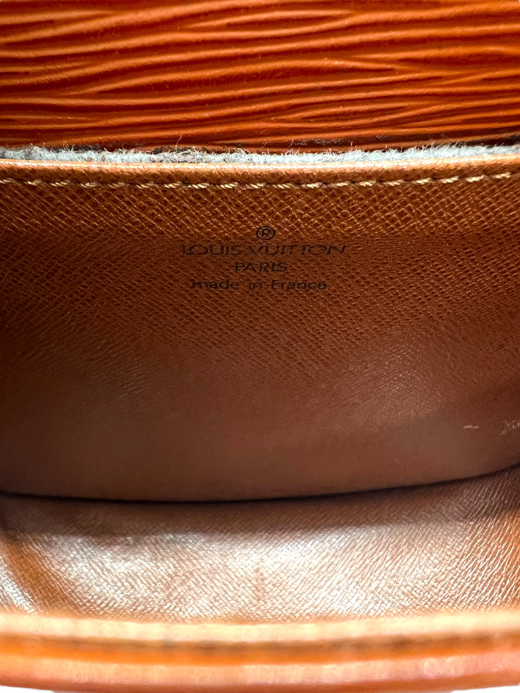 Louis Vuitton Cognac Epi Leather St. Cloud PM Crossbody
