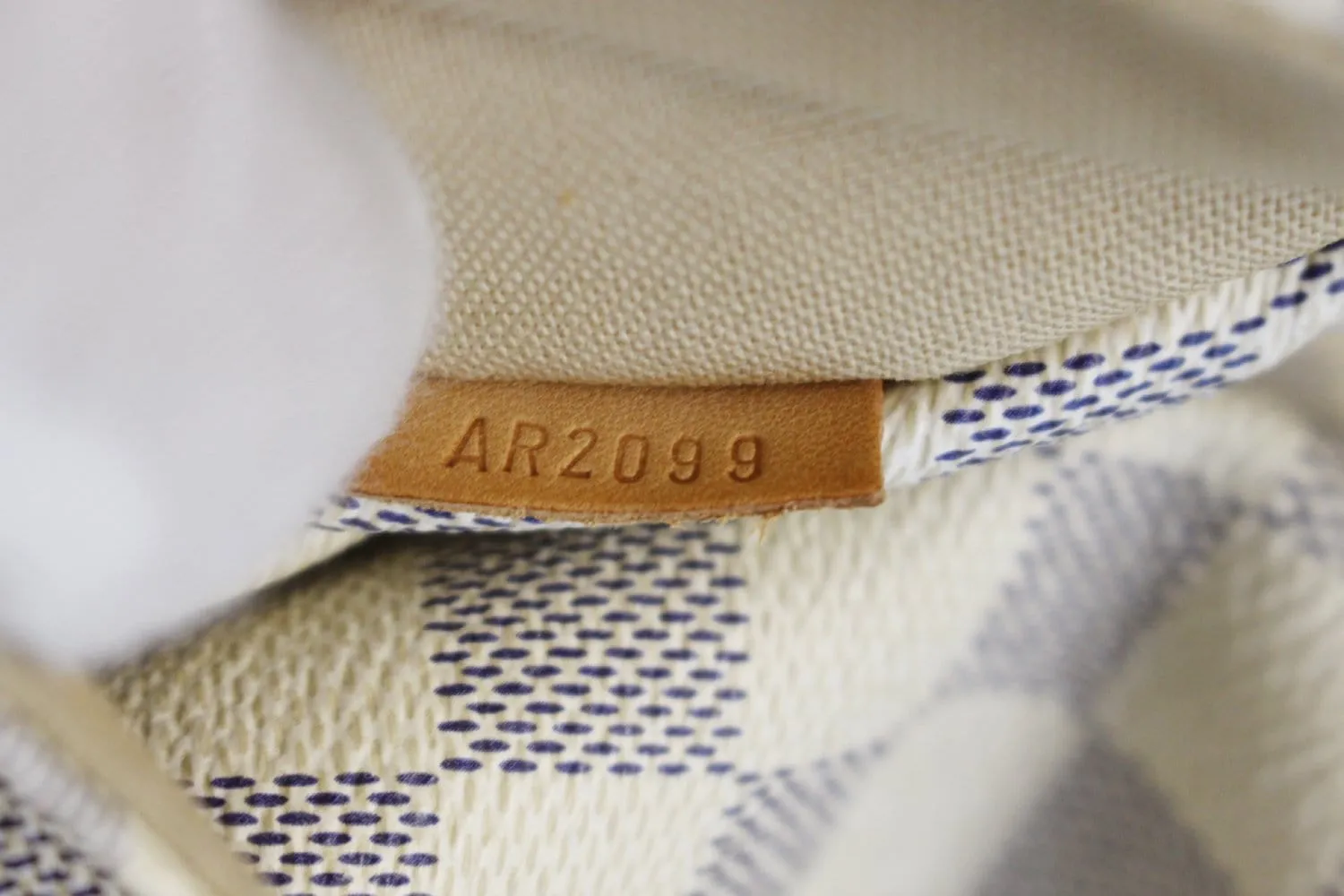 LOUIS VUITTON Damier Azur Totally GM Tote Shoulder Bag