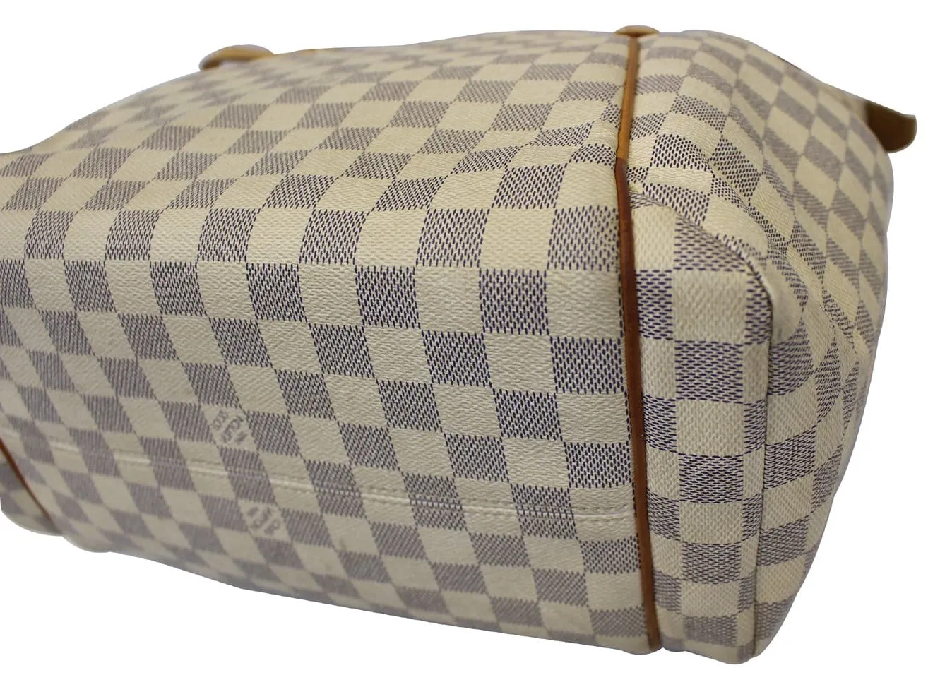 LOUIS VUITTON Damier Azur Totally MM Shoulder Handbag