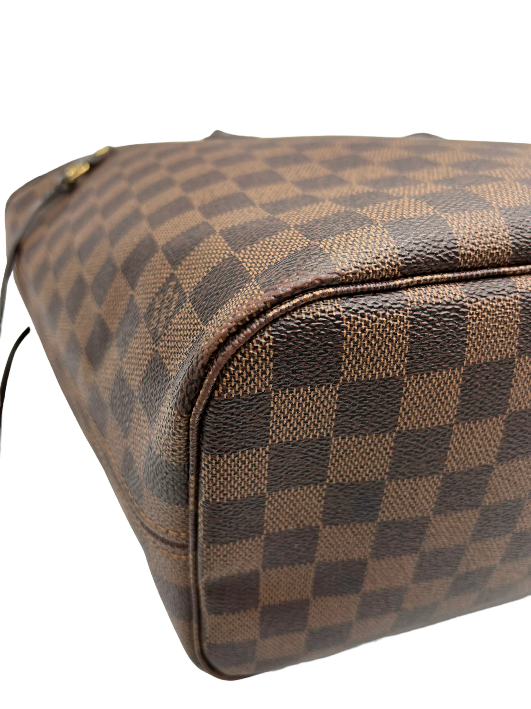 Louis Vuitton Damier Ebene Neverfull MM Tote