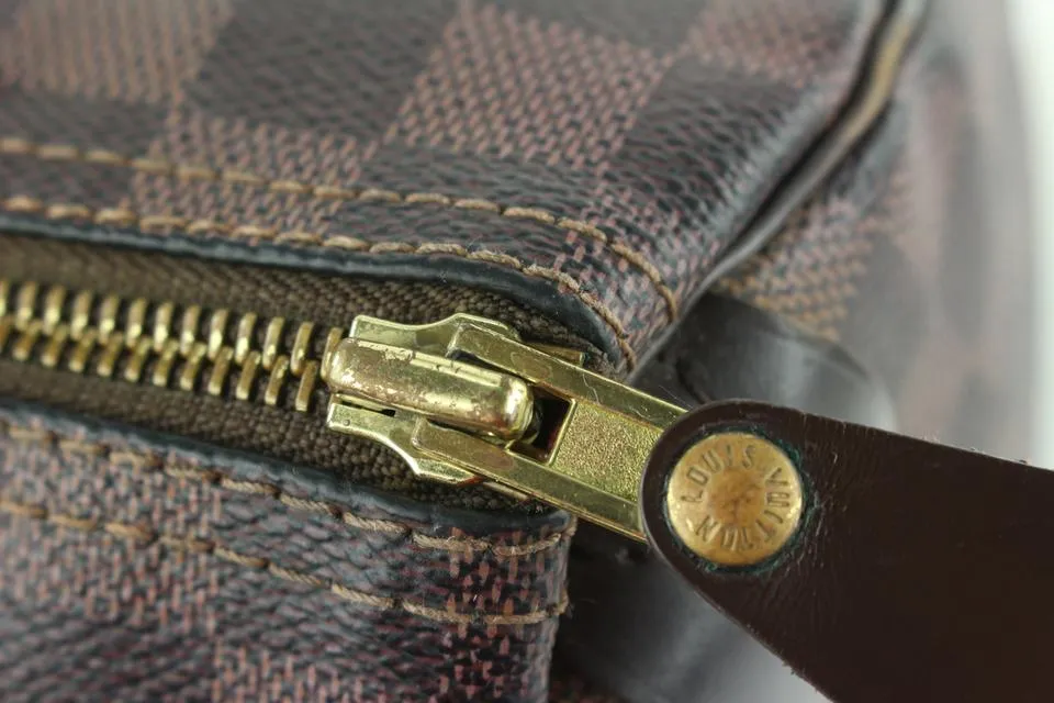 Louis Vuitton Damier Ebene Speedy 30 Boston Bag  715lvs622