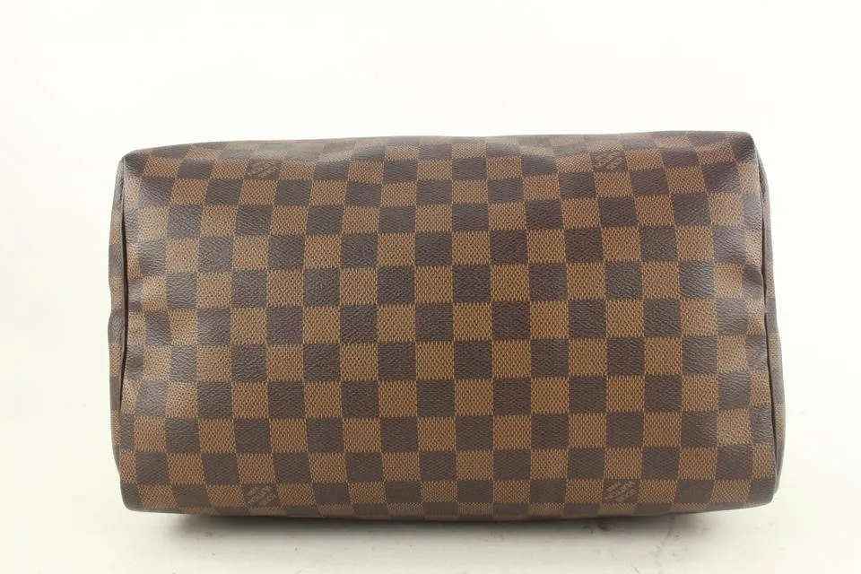 Louis Vuitton Damier Ebene Speedy 30 Boston Bag  715lvs622