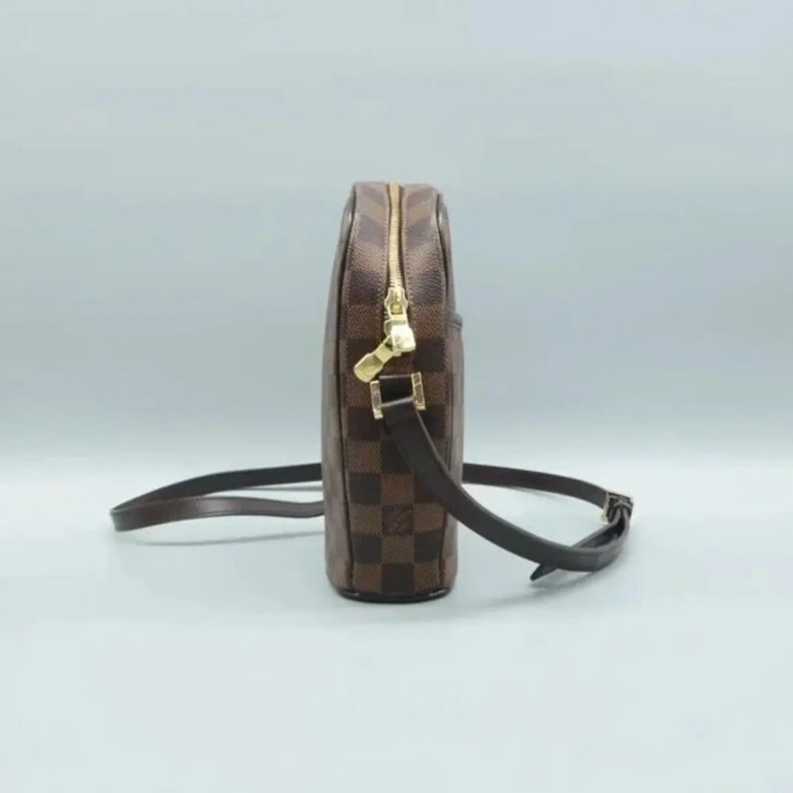 Louis Vuitton Drouot Brown Damier Ebene Canvas Shoulder Bag