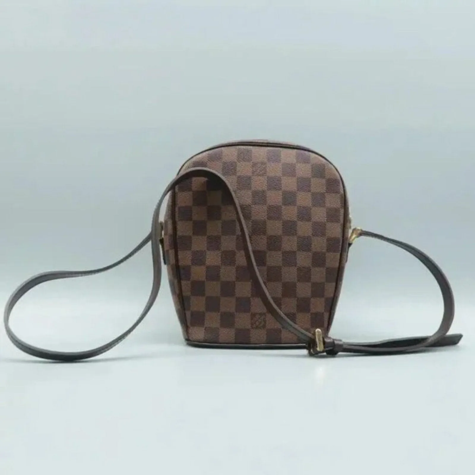 Louis Vuitton Drouot Brown Damier Ebene Canvas Shoulder Bag