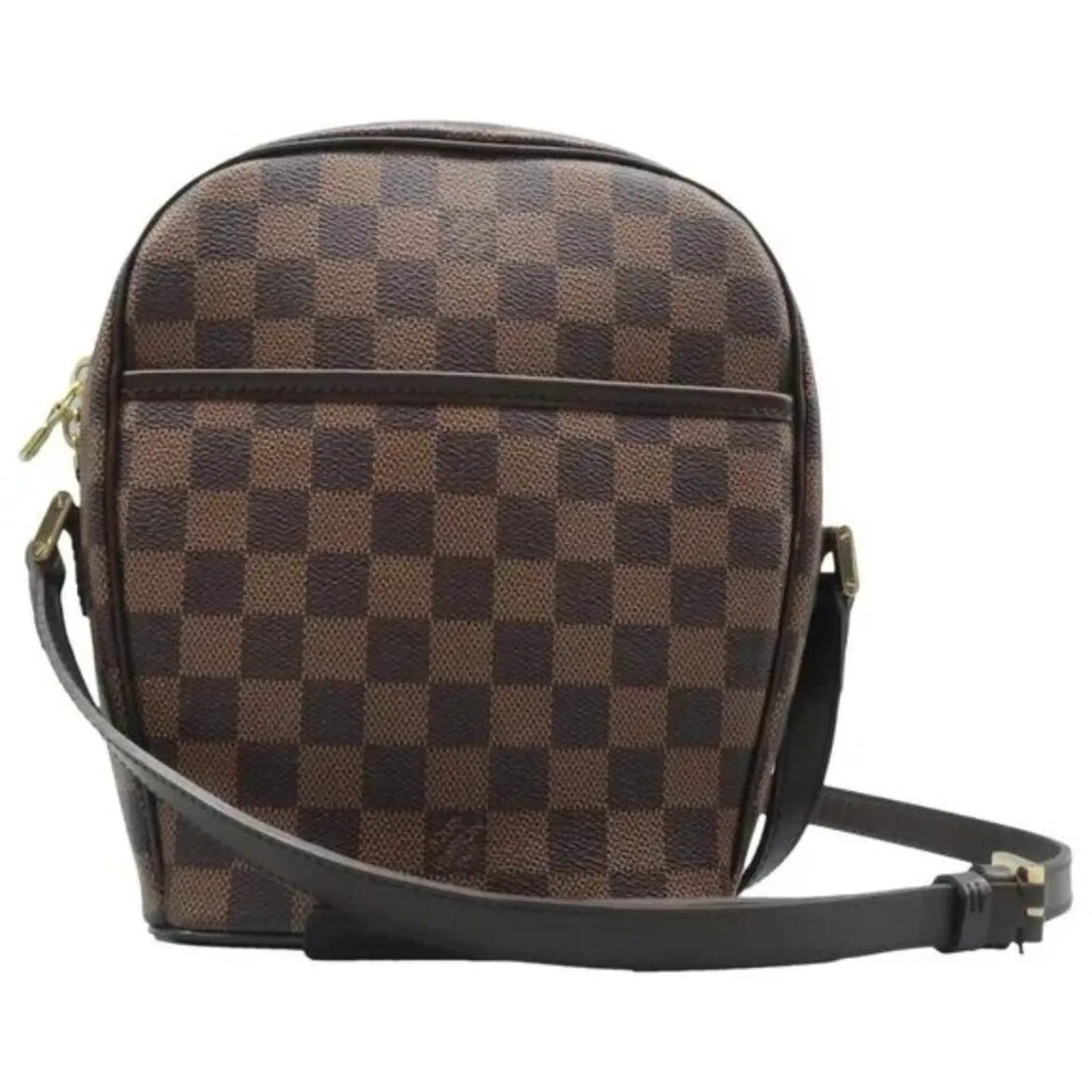 Louis Vuitton Drouot Brown Damier Ebene Canvas Shoulder Bag