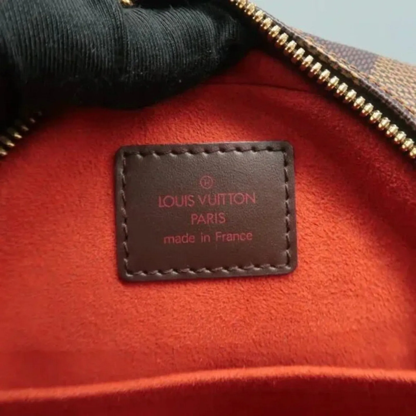 Louis Vuitton Drouot Brown Damier Ebene Canvas Shoulder Bag