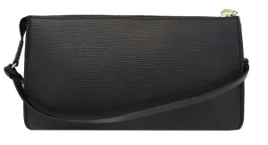 LOUIS VUITTON Epi Leather Black Pochette Accessoires Pouch