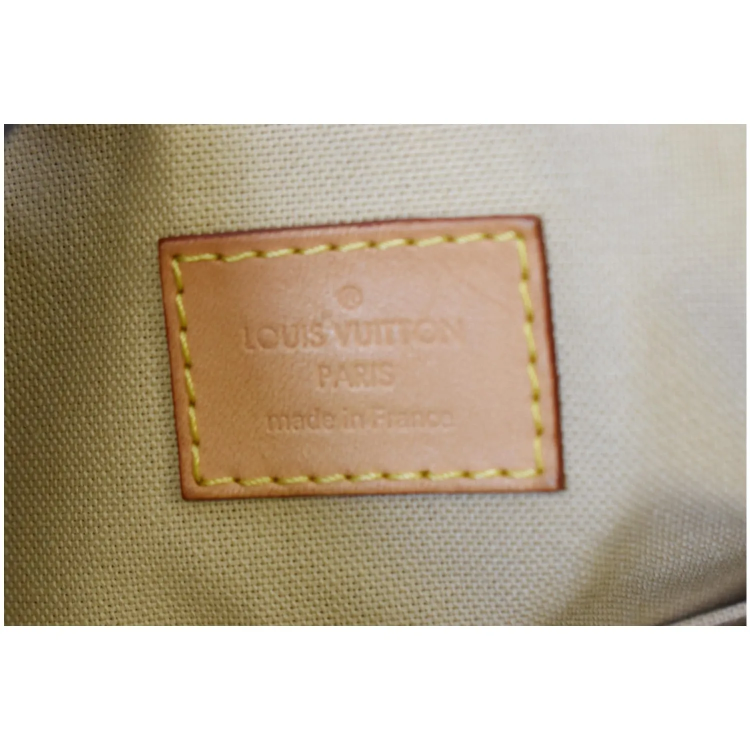 LOUIS VUITTON Figheri PM Damier Azur Shoulder Bag White