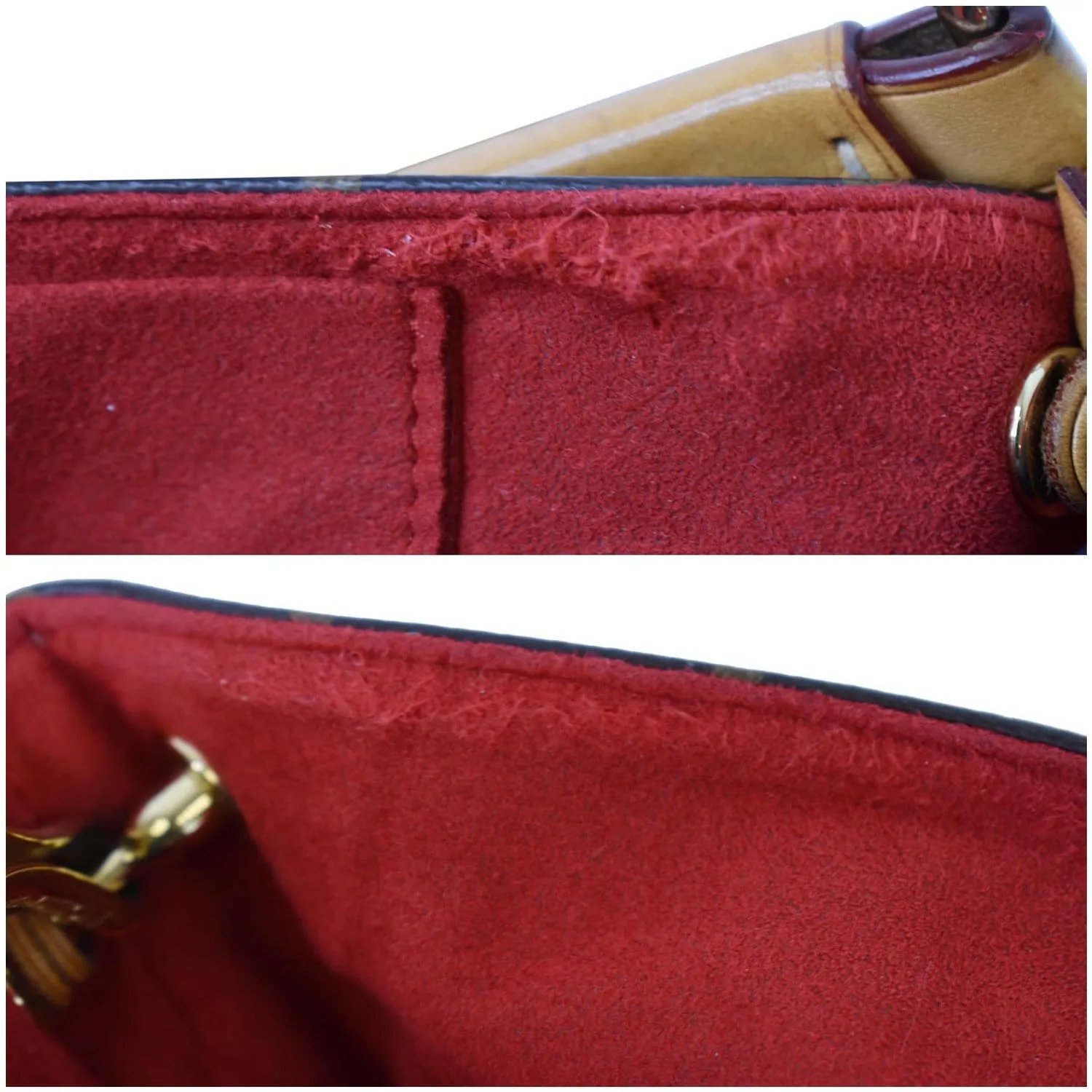LOUIS VUITTON Gaia Monogram Canvas Shoulder Bag Brown