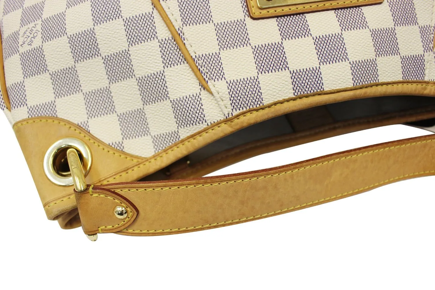LOUIS VUITTON Galliera PM Damier Azur Shoulder Bag