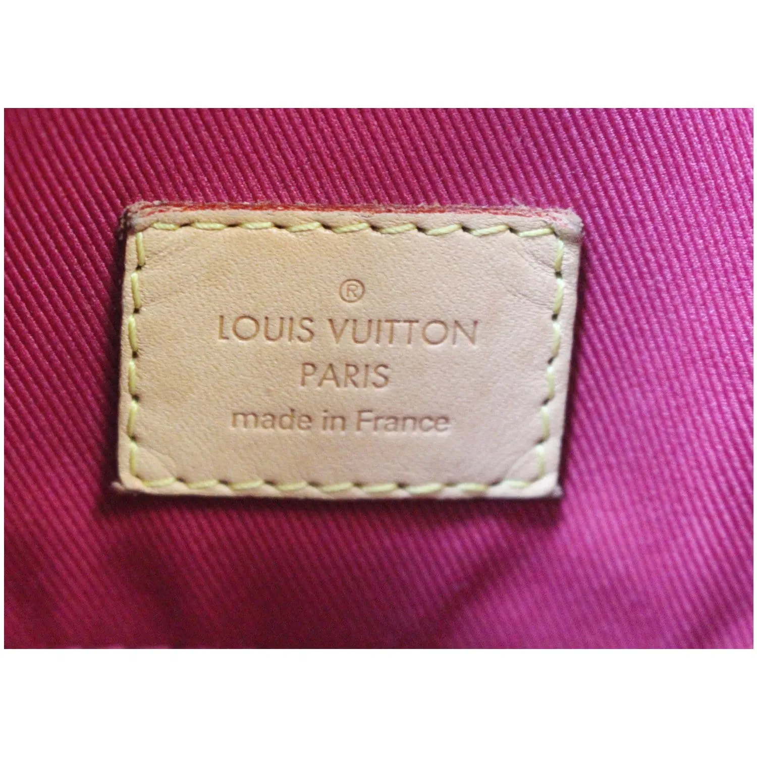 LOUIS VUITTON Graceful MM Monogram Canvas Shoulder Bag Brown