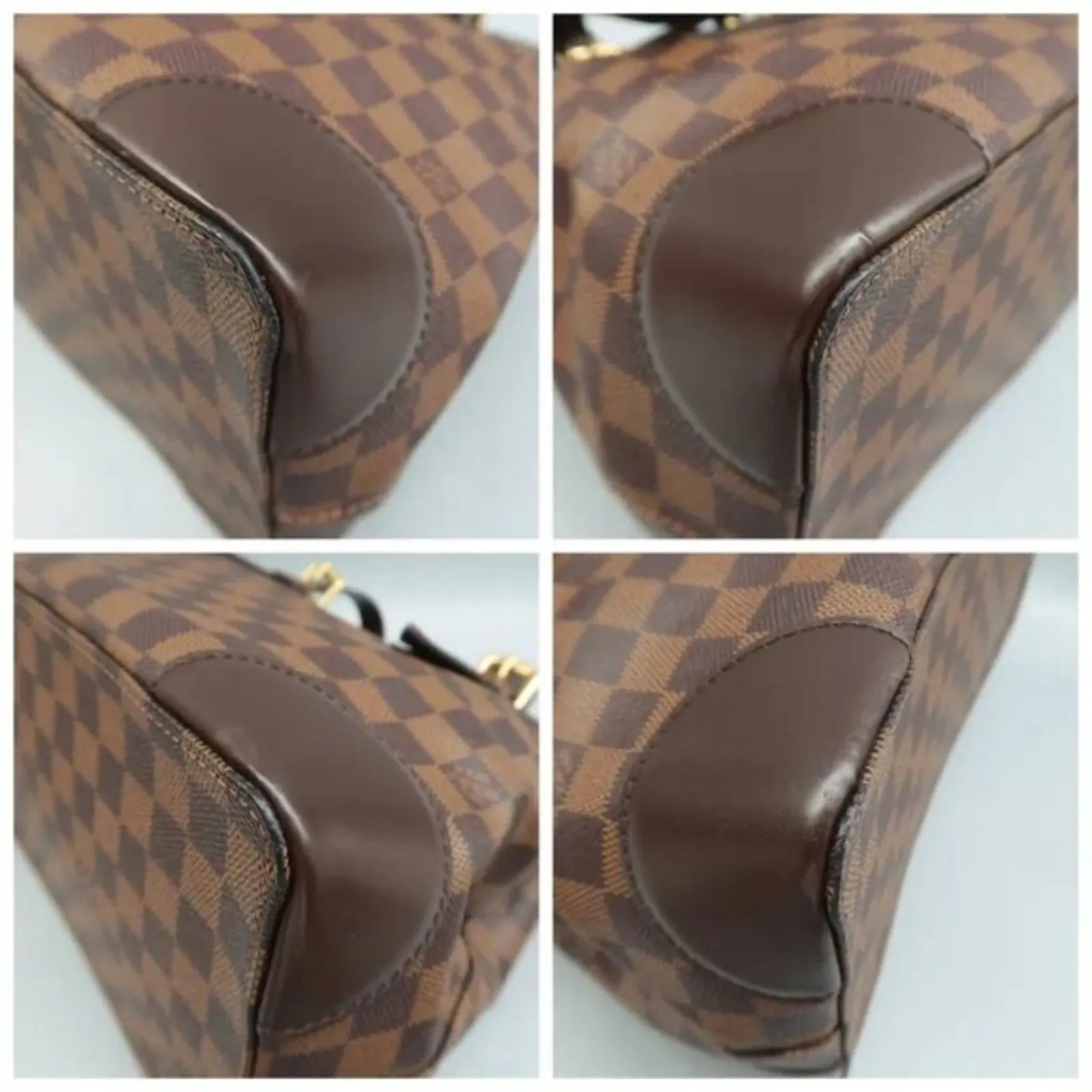 Louis Vuitton Hampstead Brown Canvas Shoulder Bag