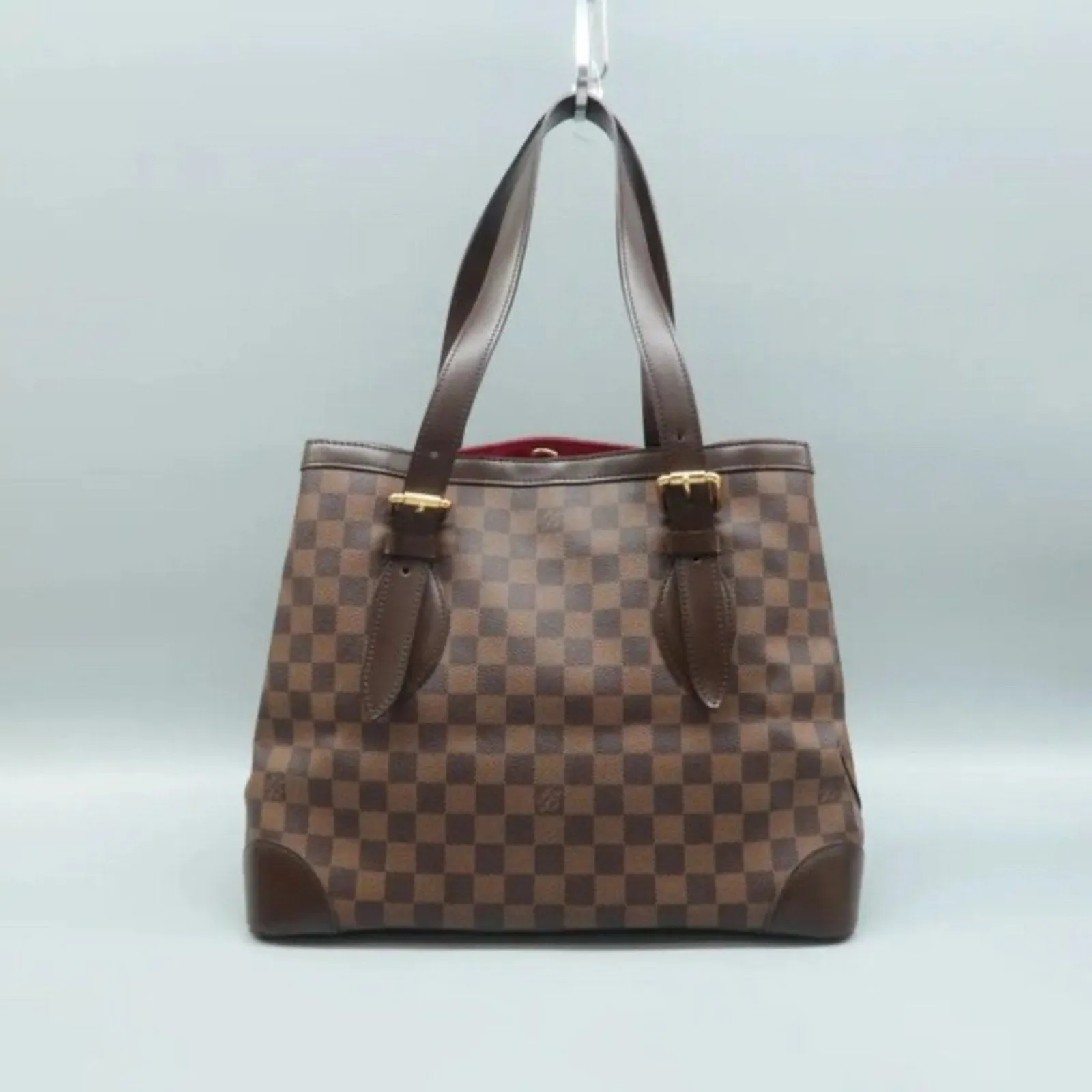 Louis Vuitton Hampstead Brown Canvas Shoulder Bag