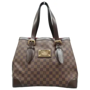 Louis Vuitton Hampstead Brown Canvas Shoulder Bag