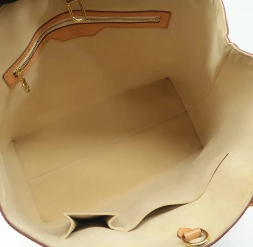 Louis Vuitton Hampstead White Damier Azur Canvas Shoulder Bag