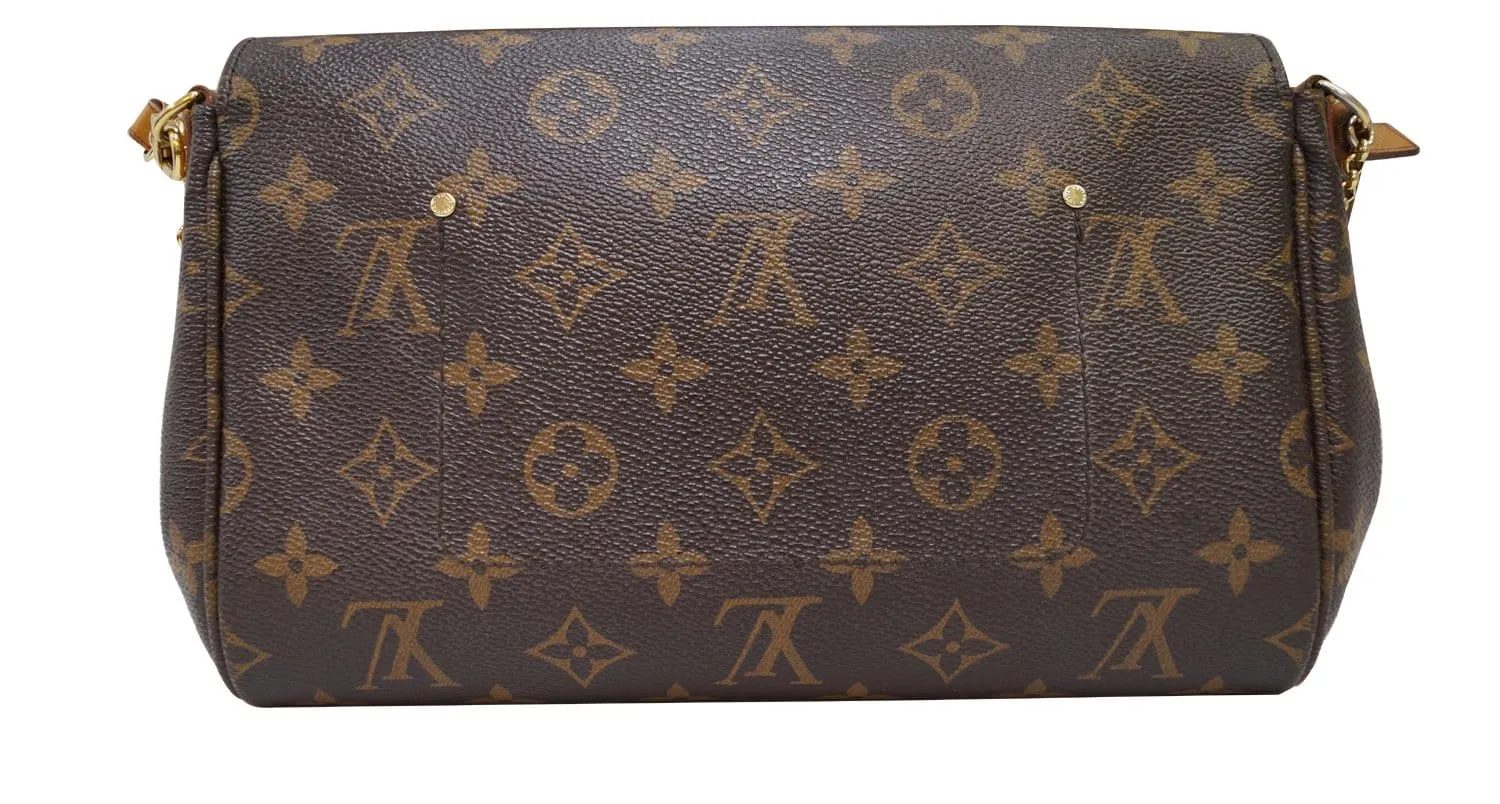 LOUIS VUITTON Monogram Canvas Favorite MM Crossbody Bag