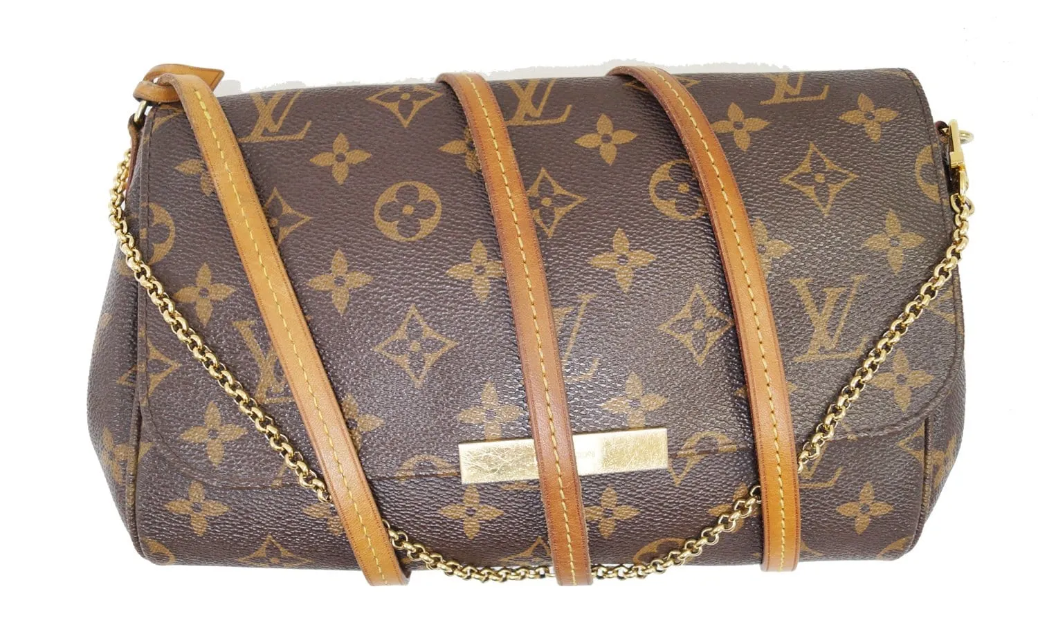 LOUIS VUITTON Monogram Canvas Favorite MM Crossbody Bag