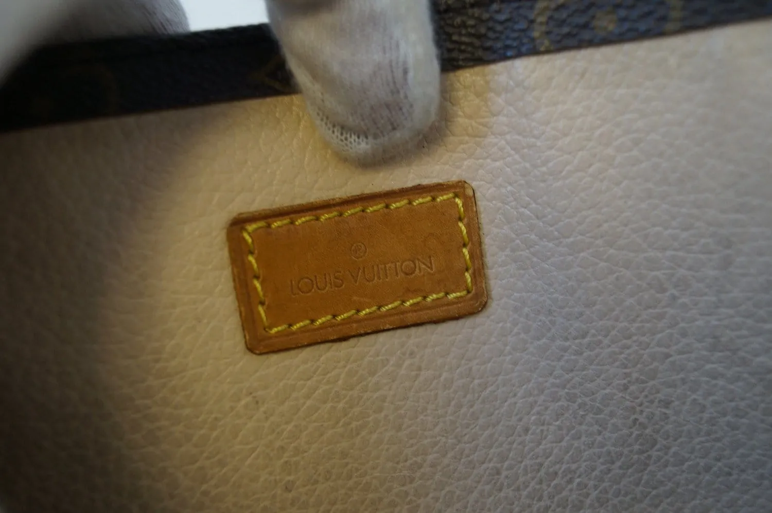LOUIS VUITTON Monogram Canvas Sac Plat Tote Bag
