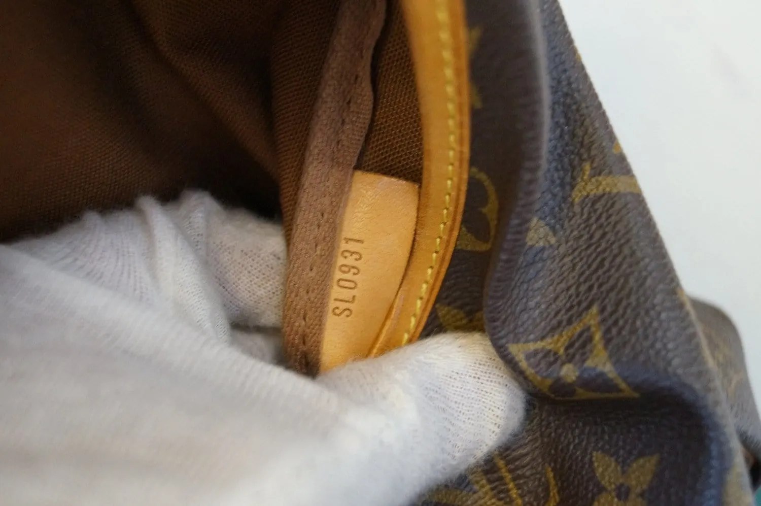 LOUIS VUITTON Monogram Canvas Saumur 43 Shoulder Bag