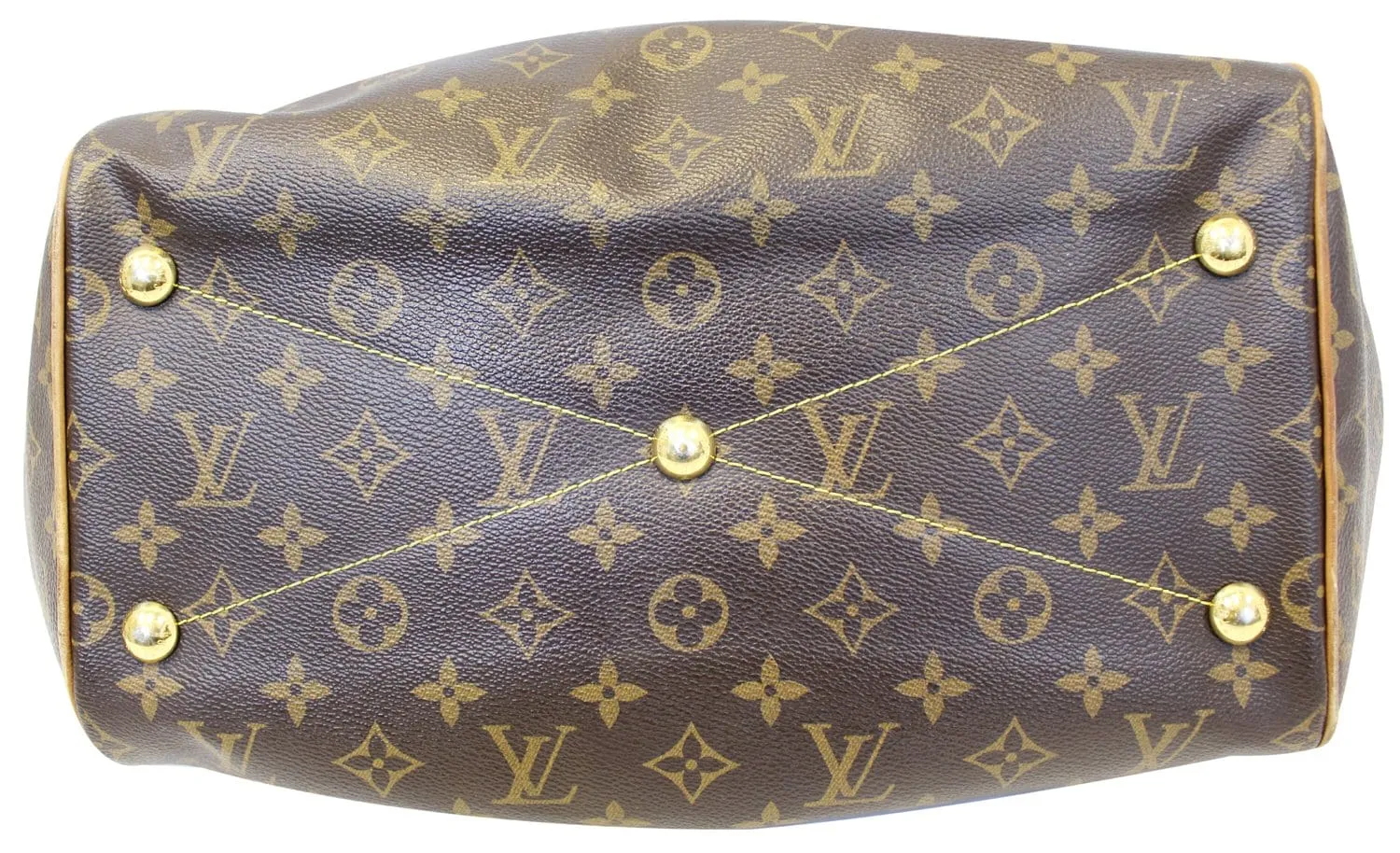 LOUIS VUITTON Monogram Canvas Tivoli GM Brown Shoulder Bag