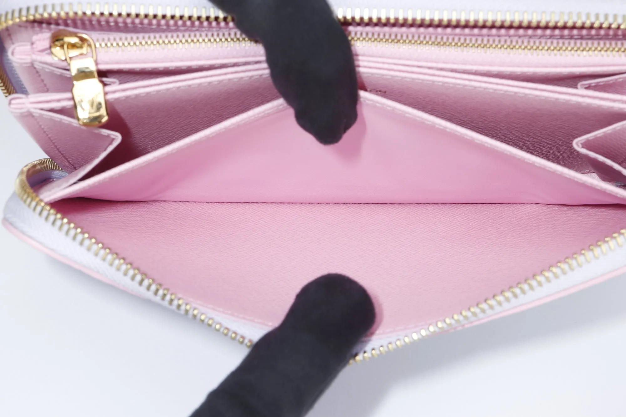 Louis Vuitton Monogram Coated Canvas Sunrise Pastel Zippy Wallet (M81340), with Dust Cover & Box