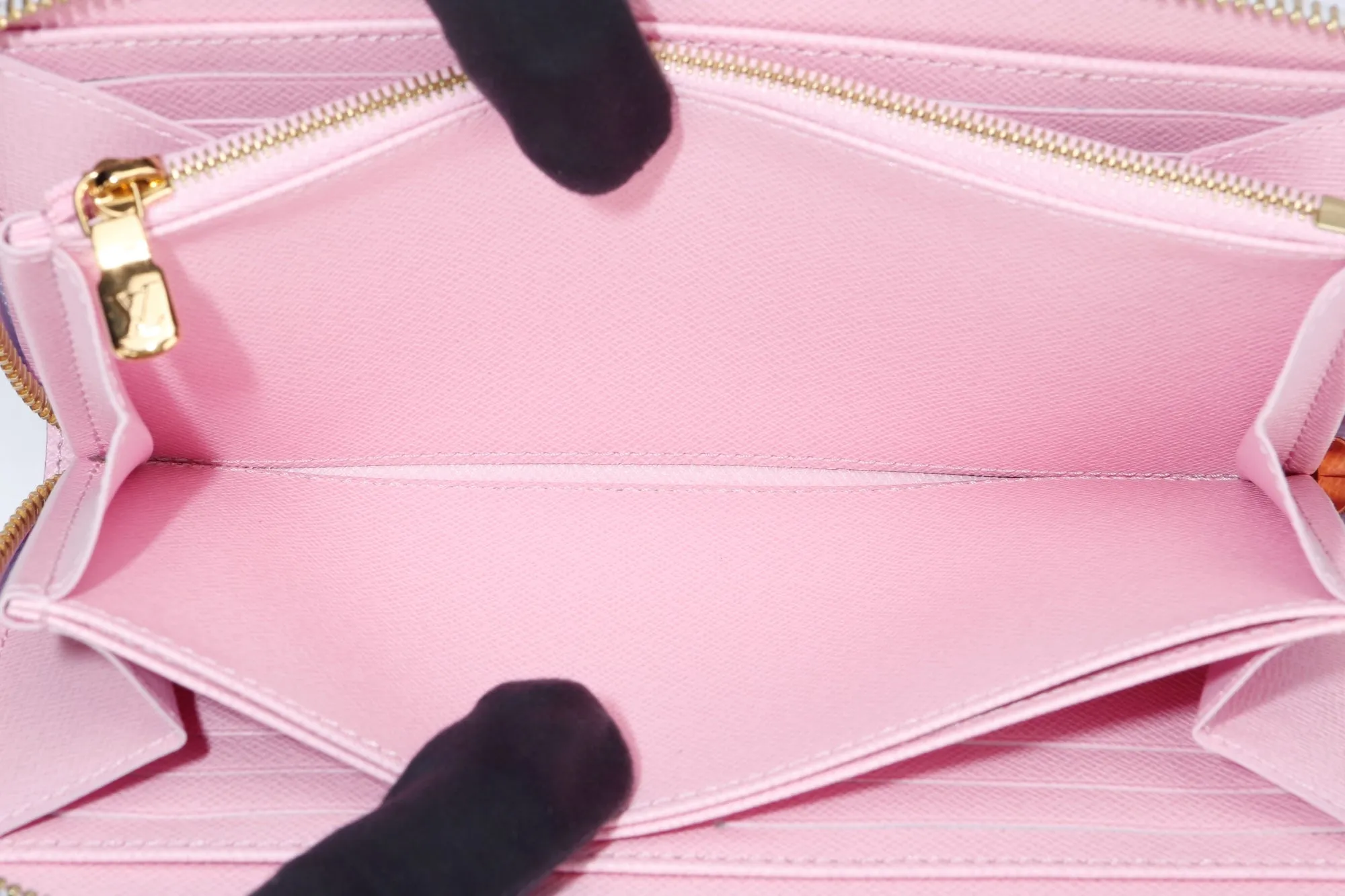 Louis Vuitton Monogram Coated Canvas Sunrise Pastel Zippy Wallet (M81340), with Dust Cover & Box