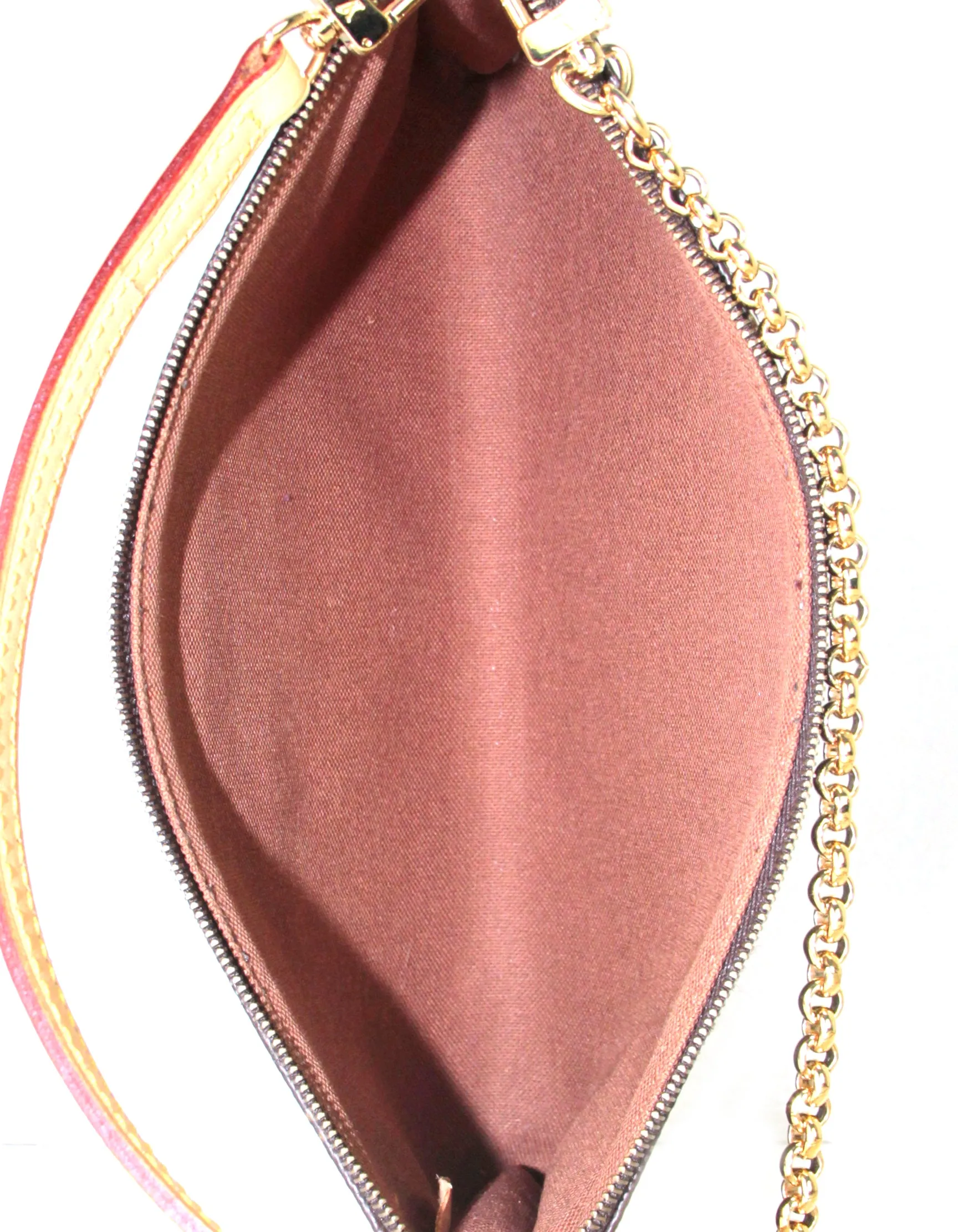 Louis Vuitton Monogram Eva Clutch Crossbody Bag