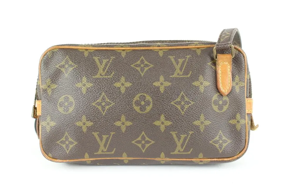 Louis Vuitton Monogram Pochette Marly Bandouliere Crossbody Bag 107lv31