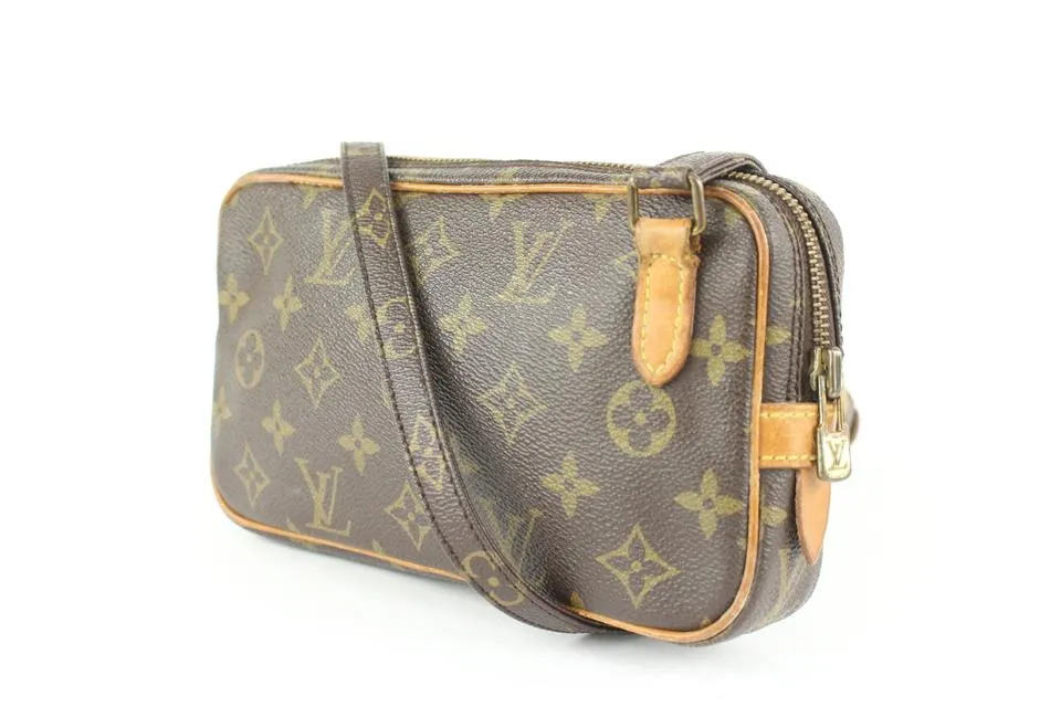 Louis Vuitton Monogram Pochette Marly Bandouliere Crossbody Bag 107lv31