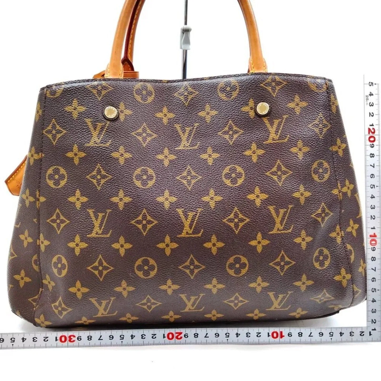 Louis Vuitton Montaigne MM Brown Monogram Hand Bag