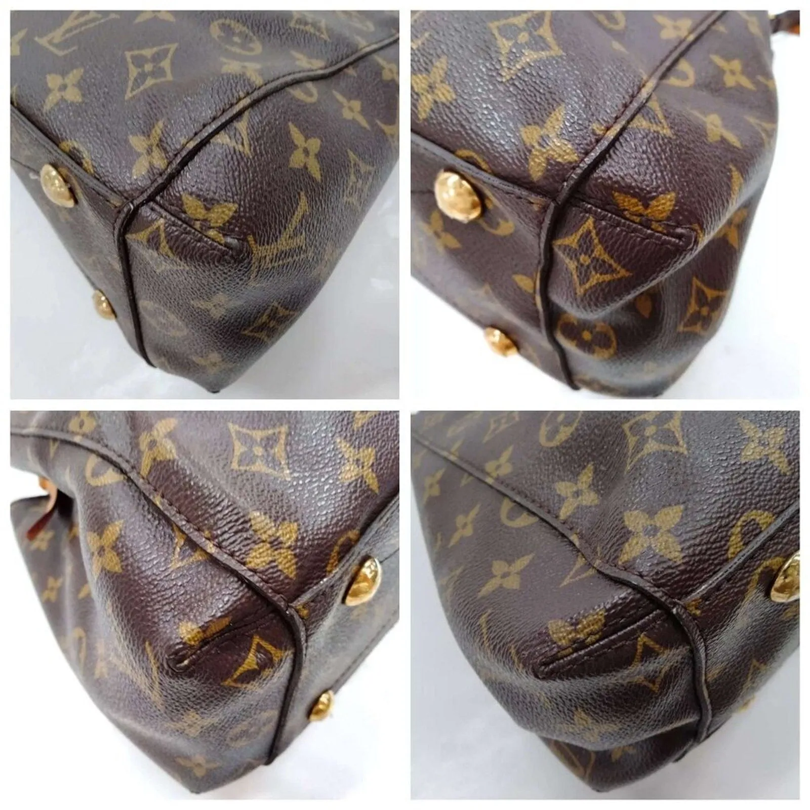 Louis Vuitton Montaigne MM Brown Monogram Hand Bag