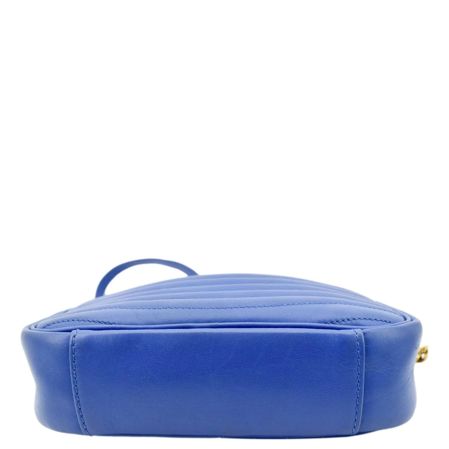 LOUIS VUITTON New Wave Quilted Leather Camera Shoulder Bag Light Blue